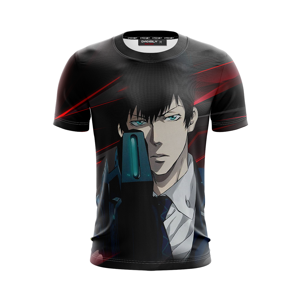Psycho-Pass Shinya Kogami 3D T-shirt