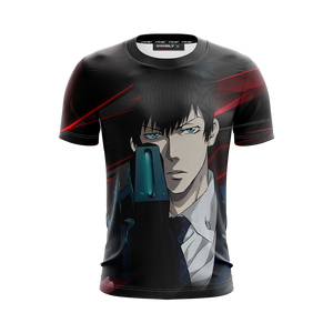 Psycho-Pass Shinya Kogami 3D T-shirt