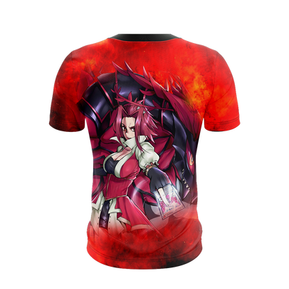 Yu Gi Oh! Izayoi Aki And Black Rose Dragon Unisex 3D T-shirt