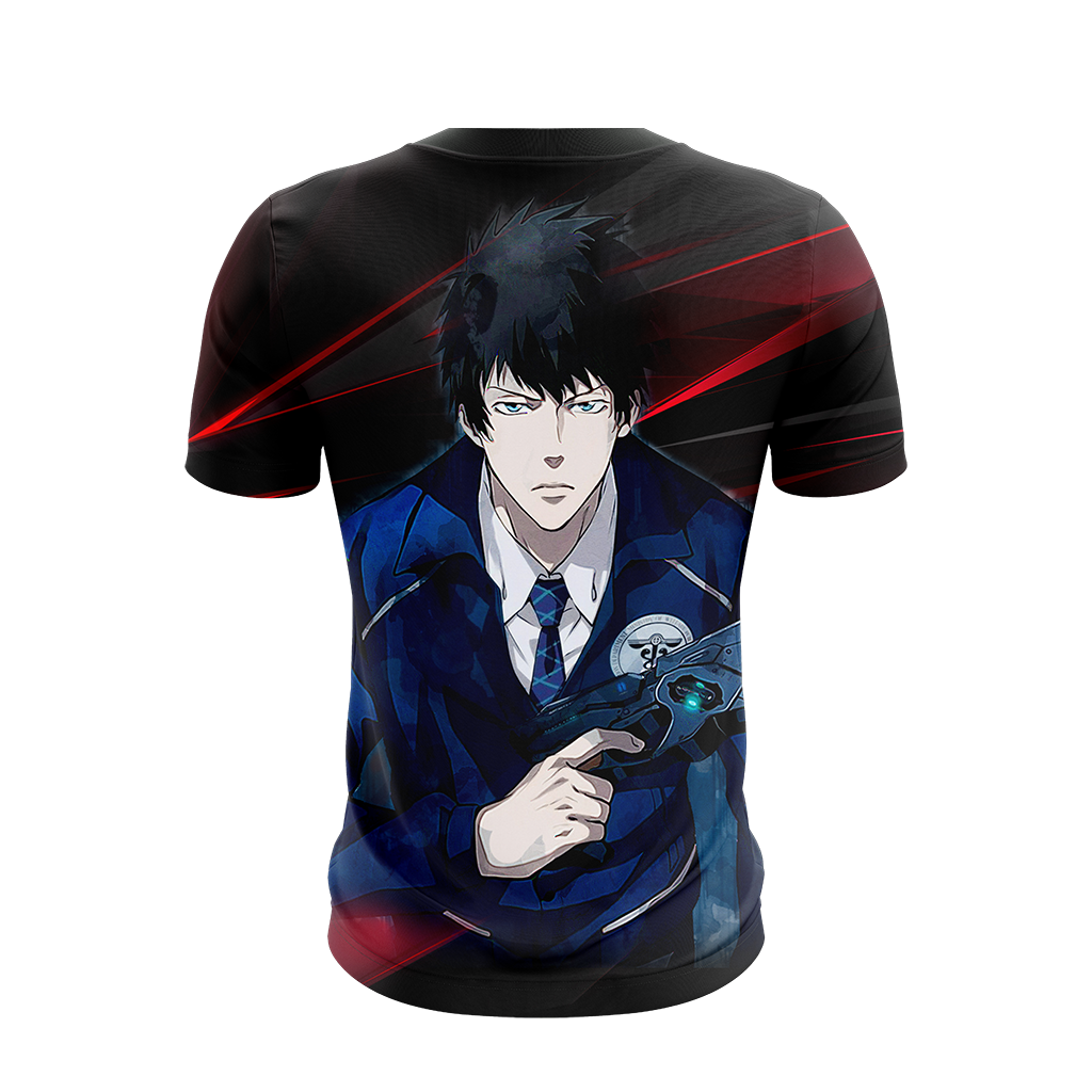 Psycho-Pass Shinya Kogami 3D T-shirt