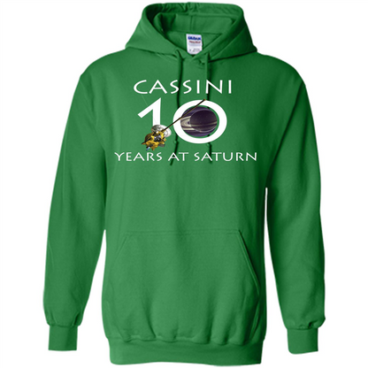 Cassini Grand Finale T-shirt Cassini 10 Years At Saturn T-shirt Irish Green