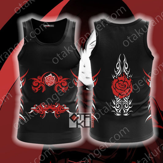 RWBY Ruby Rose Symbol 3D Tank Top