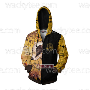 Hufflepuff House  Kind And Loyal Harry Potter Zip Up Hoodie