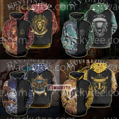 Hufflepuff House Kind And Loyal Harry Potter 3D Hoodie