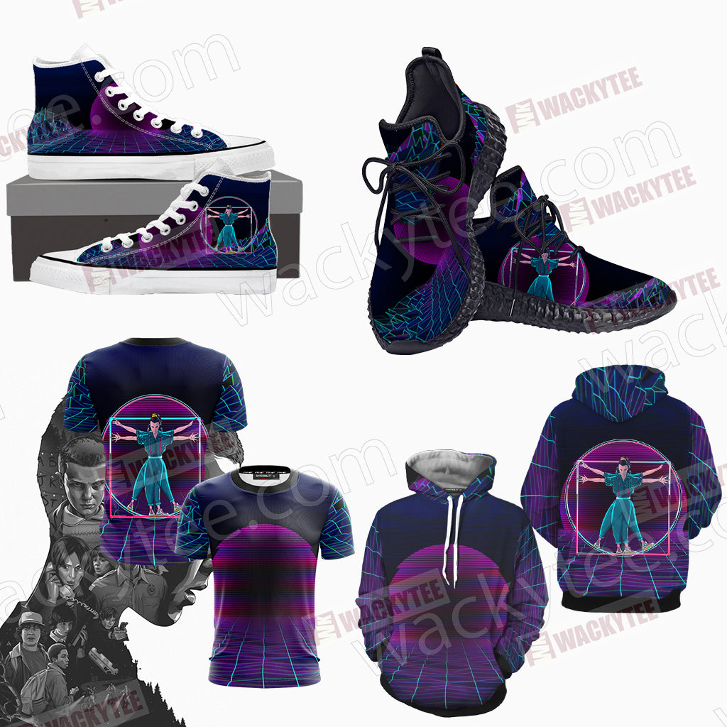 Stranger Things High Top Shoes