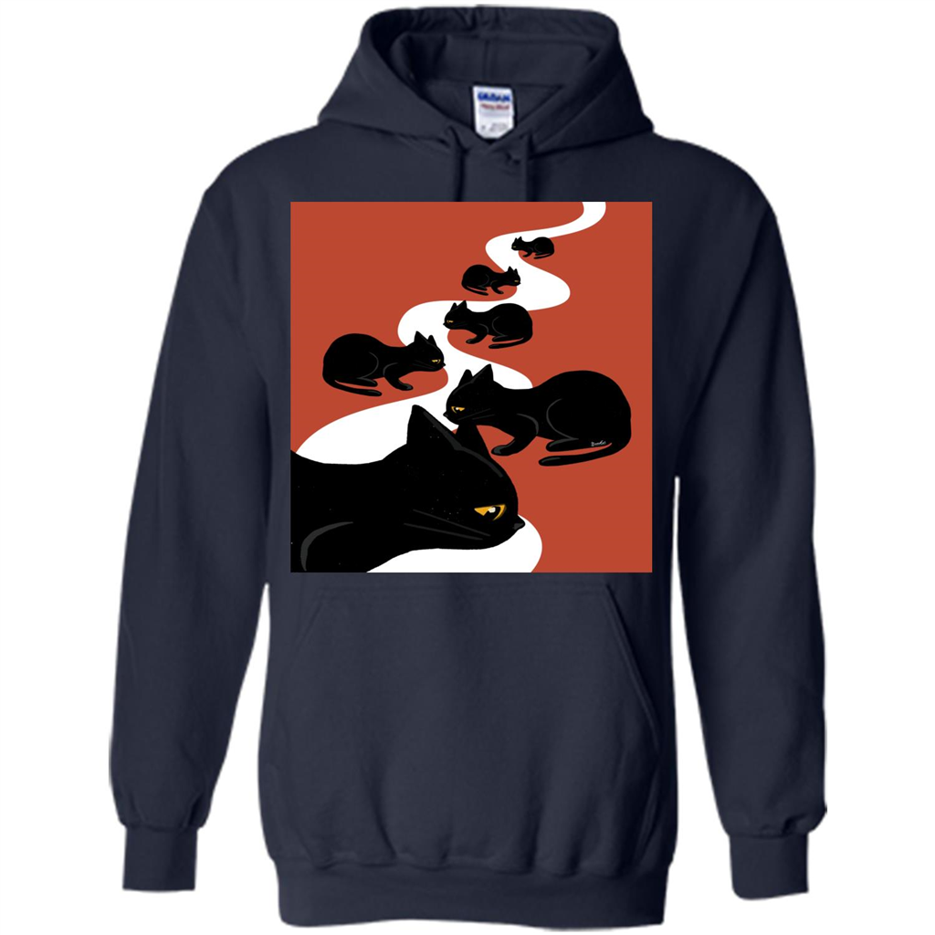 Cat T-Shirt Cat Flow Navy