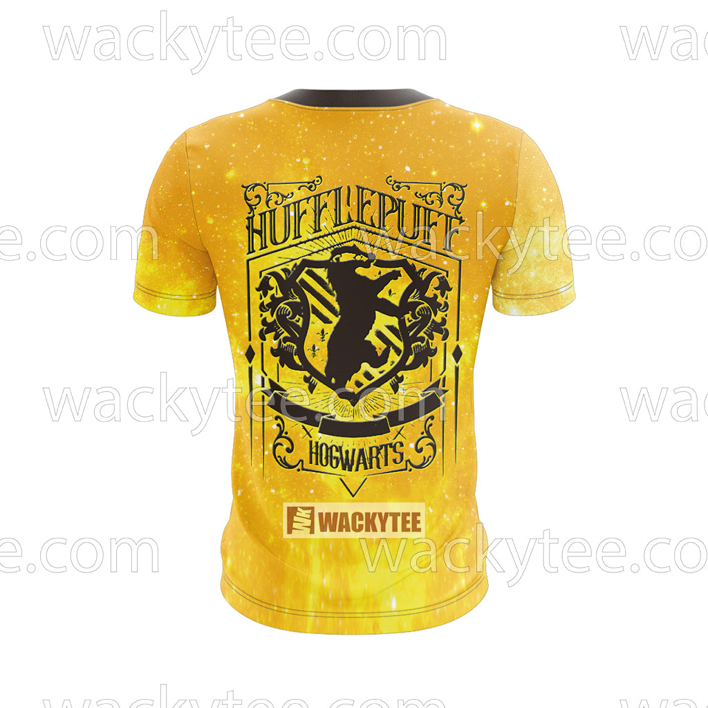 Hufflepuff House Hogwarts Harry Potter New Unisex 3D T-shirt
