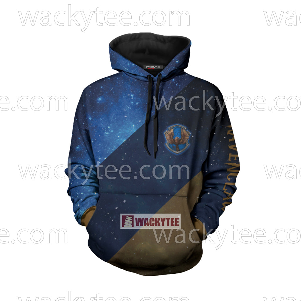 Ravenclaw House Hogwarts Harry Potter New 3D Hoodie