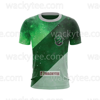 Slytherin House Hogwarts Harry Potter New Unisex 3D T-shirt