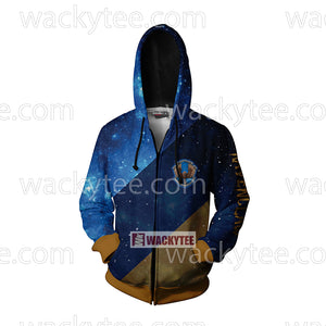 Ravenclaw House Hogwarts Harry Potter New Zip Up Hoodie