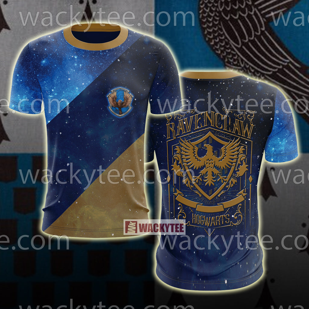 Ravenclaw House Hogwarts Harry Potter New Unisex 3D T-shirt