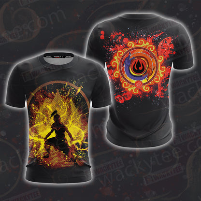 Avatar: The Last Airbender Firebending Unisex 3D T-shirt
