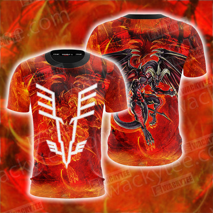 Yu-Gi-Oh! Red Dragon Archfiend The Mark Of The Wings Unisex 3D T-shirt T-shirt