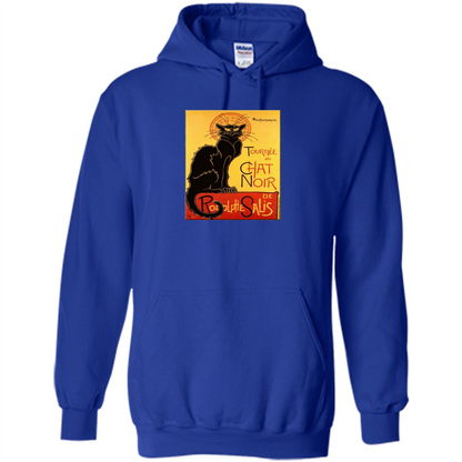 Vintage Poster Le Chat Noir - The Black Cat T-shirt Royal