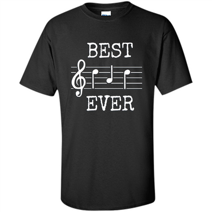 Fathers Day T-shirt Best Dad Ever Black
