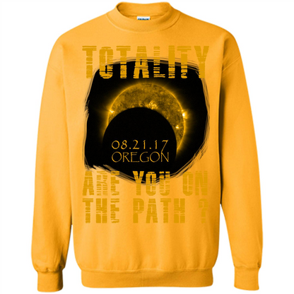 Oregon Totality Are You On The Path August 21 2017 Gold