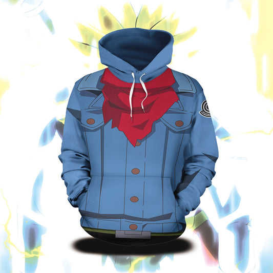 Dragon Ball Z Trunks Cosplay 3D Hoodie