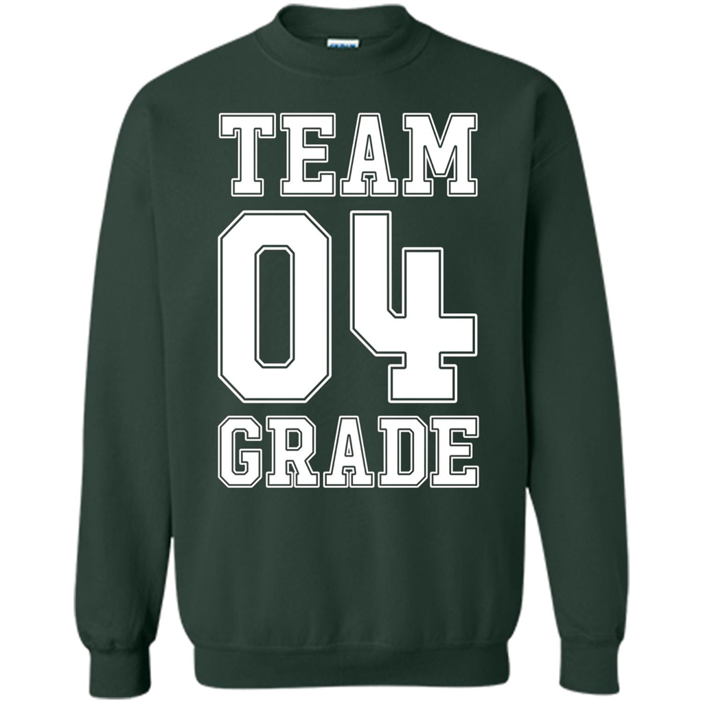 Team Fourth Grade T-shirt Team 4th Grade Back To School T-Shirt Forest Green