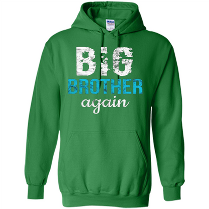 Big Brother Again Distressed T-shirt Irish Green
