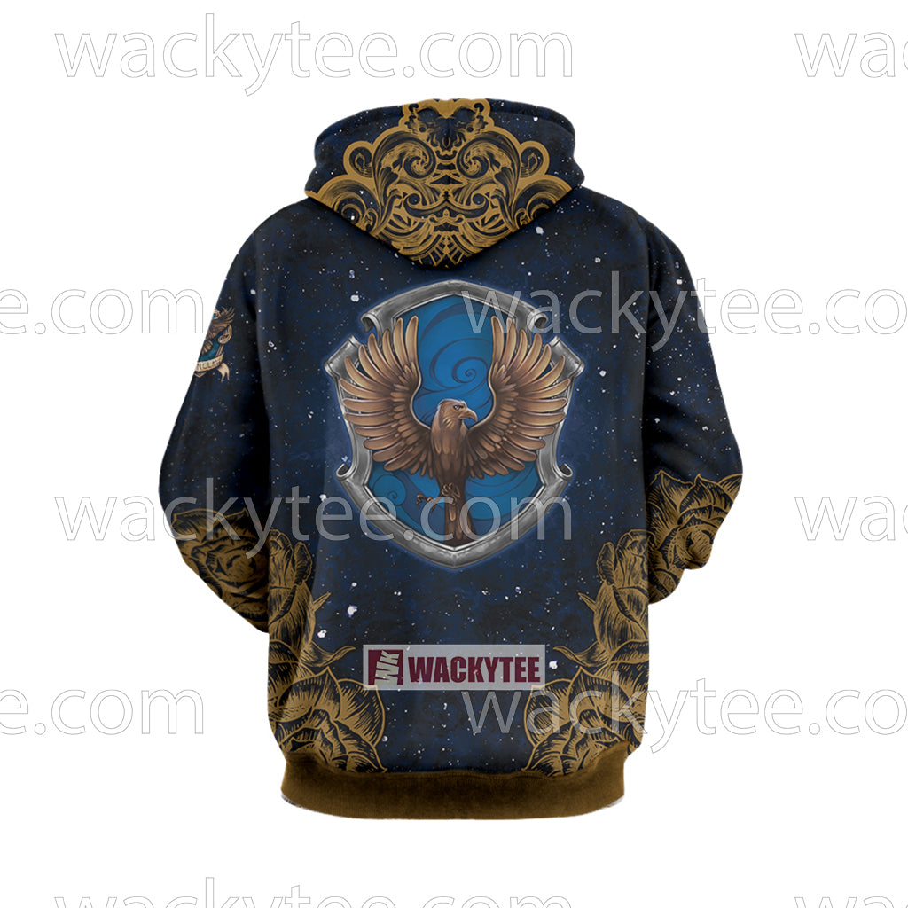 Ravenclaw House Hogwarts Harry Potter New Collection 3D Hoodie