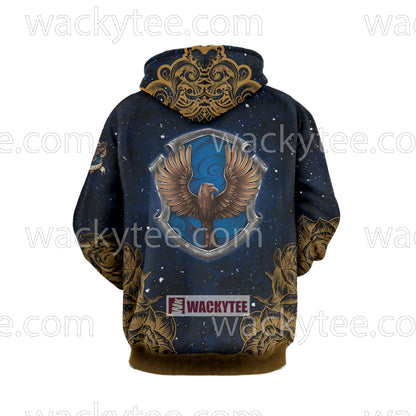 Ravenclaw House Hogwarts Harry Potter New Collection 3D Hoodie