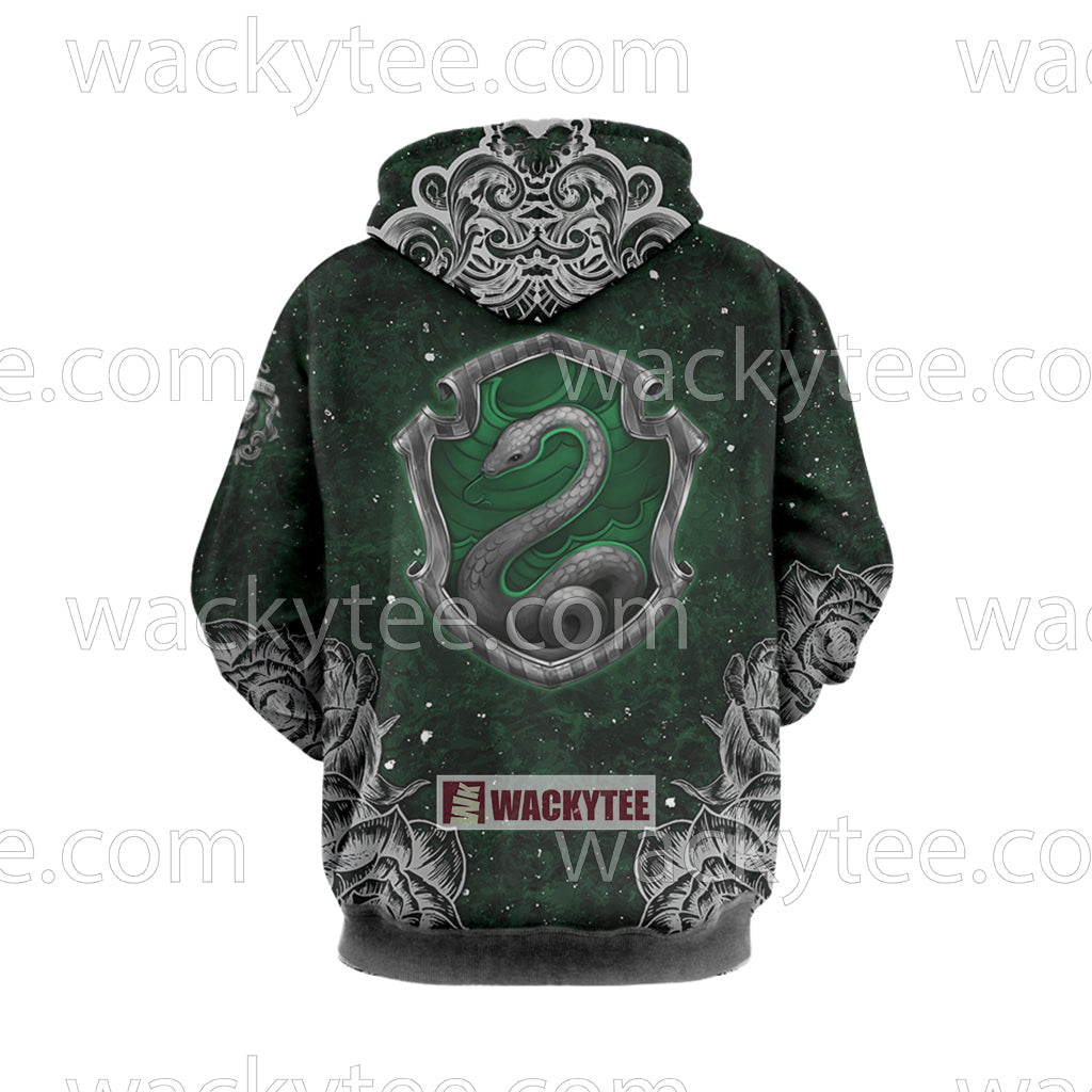 Slytherin House Hogwarts Harry Potter New Collection 3D Hoodie