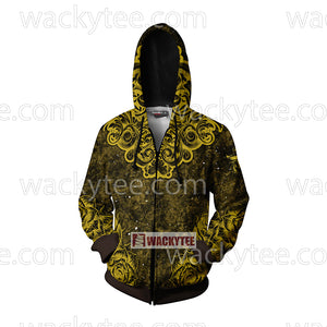 Hufflepuff House Hogwarts Harry Potter New Collection Zip Up Hoodie