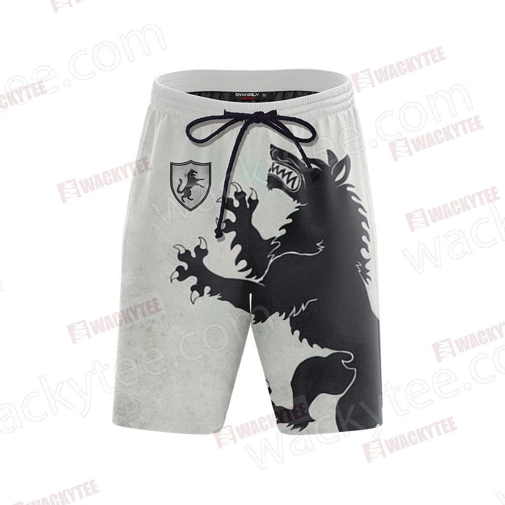 House Stark Game Of Thrones Beach Shorts