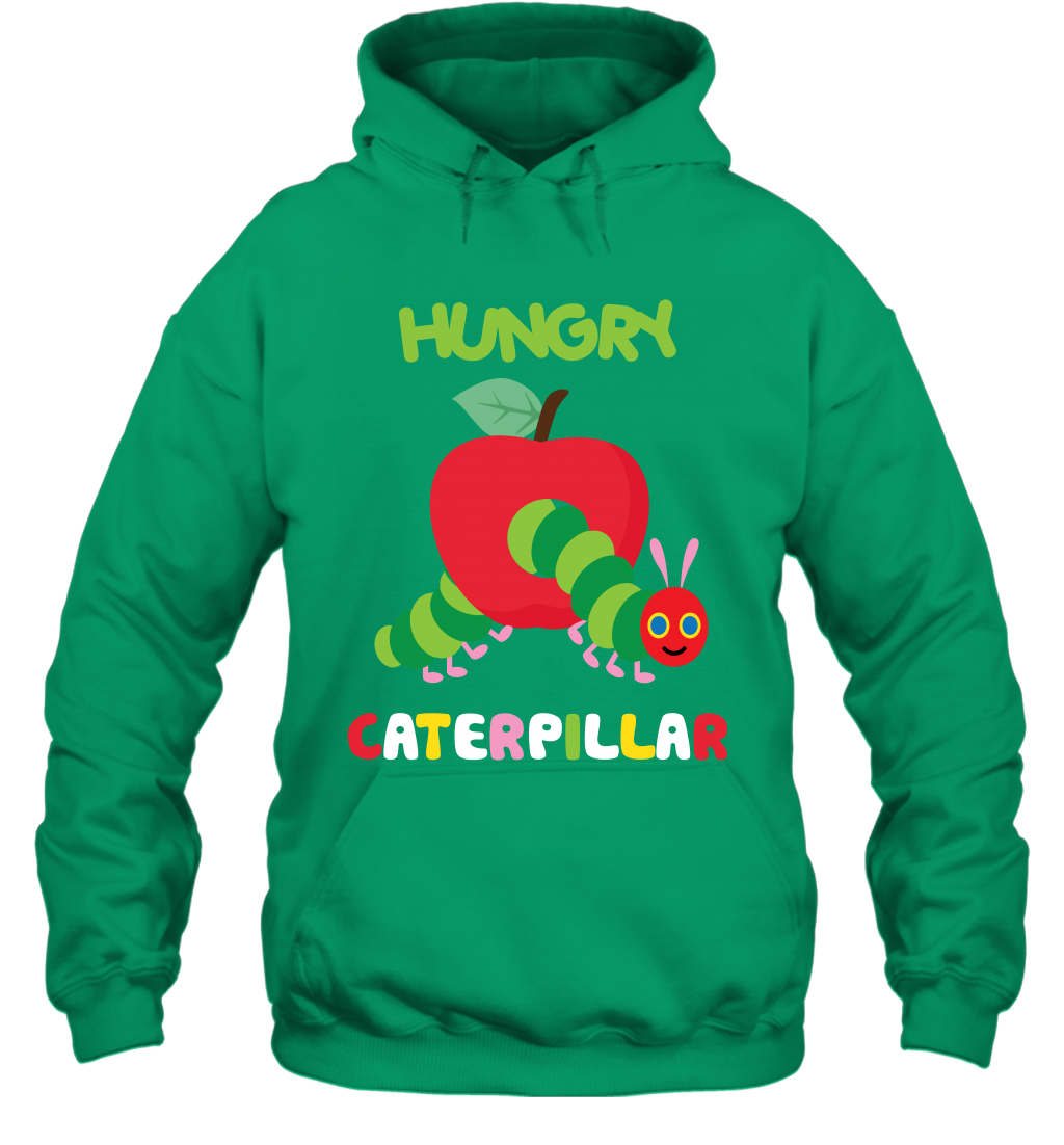 Hungry Caterpillar Funny Shirt Hoodie Hoodie Irish