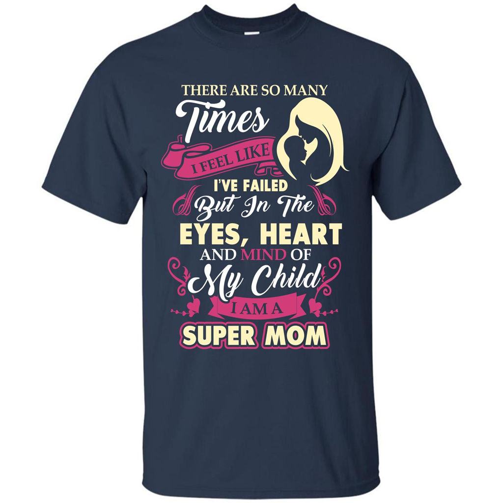 Mommy T-shirt There Are So Many Times I Feel Like T-shirt Navy