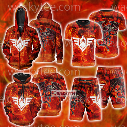 Yu-Gi-Oh! Red Dragon Archfiend Unisex 3D T-shirt