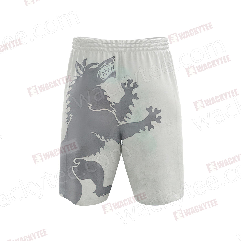 House Stark Game Of Thrones Beach Shorts
