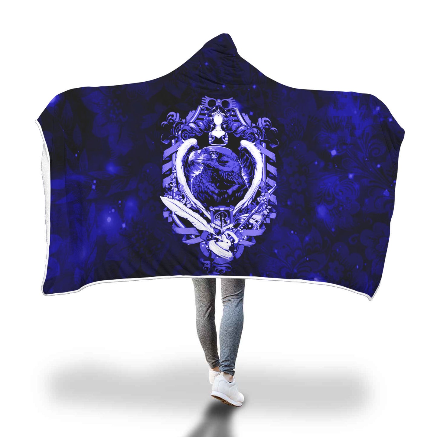 The Ravenclaw Eagle (Harry Potter) 3D Hooded Blanket