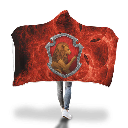 Brave Like A Gryffindor Harry Potter 3D Hooded Blanket