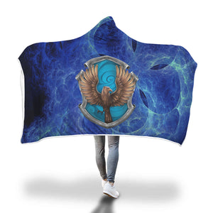 Wise Like A Ravenclaw Harry Potter 3D Hooded Blanket