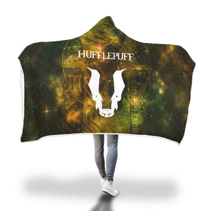 Quidditch Hufflepuff Harry Potter 3D Hooded Blanket