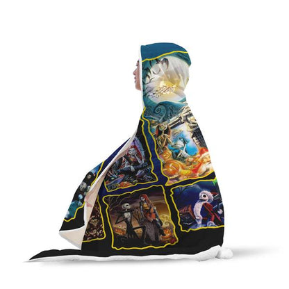 The Nightmare Before Christmas Hooded Blanket