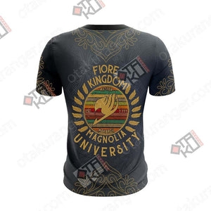 Fairy Tail - Fiore Kingdom Magnolia University Unisex 3D T-shirt