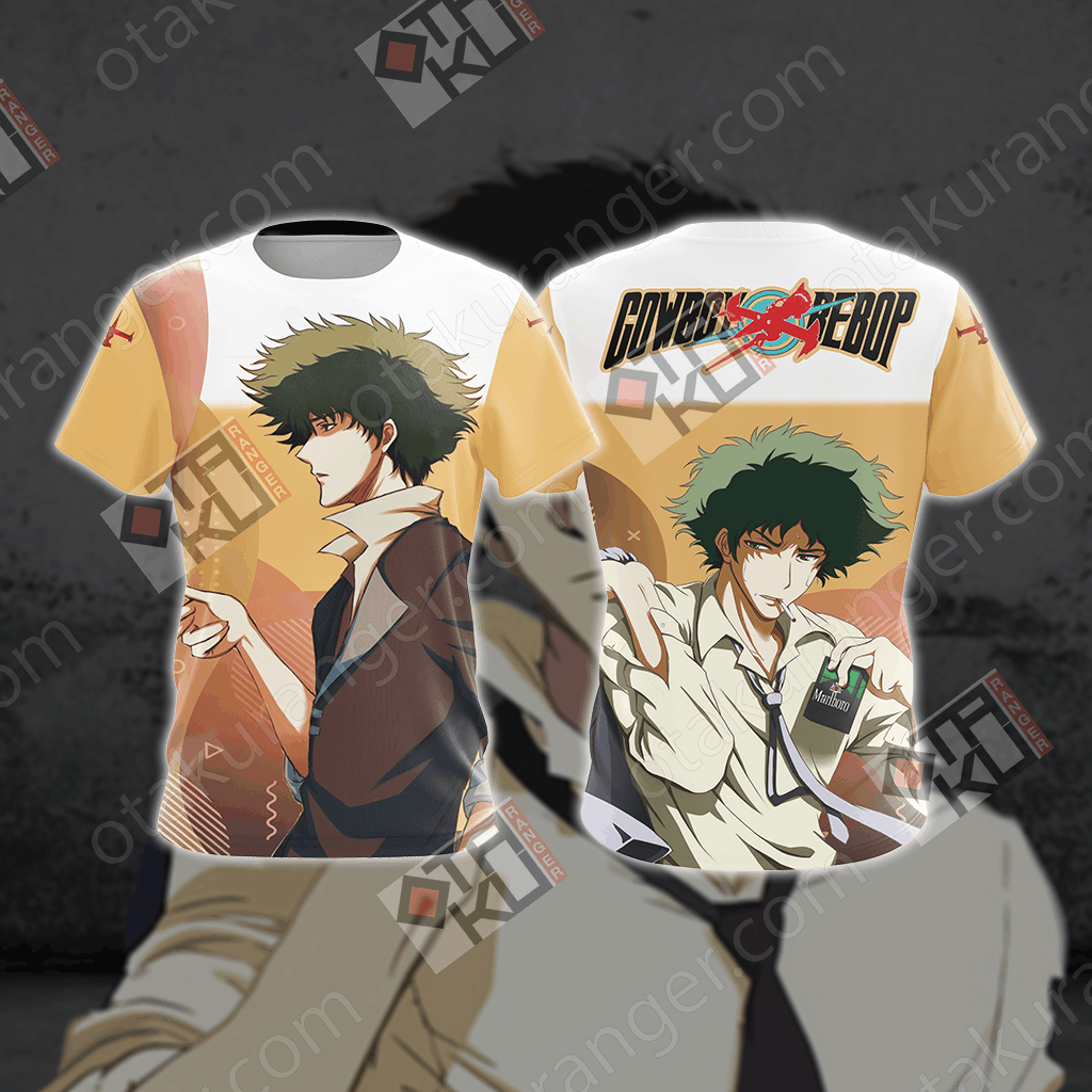 Cowboy Bebop - Spike Spiegel New Unisex 3D T-shirt