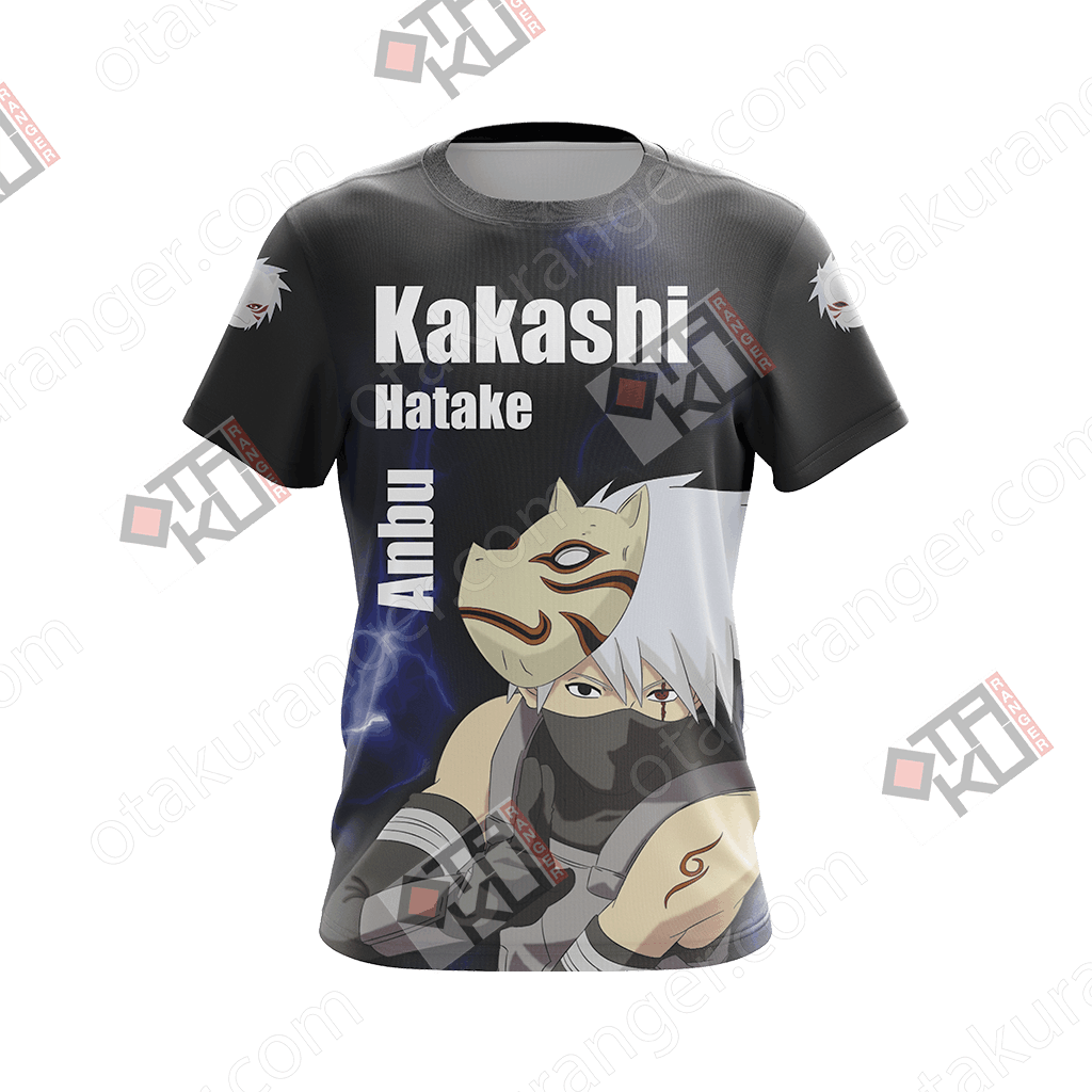 Naruto - Kakashi Hatake Anbu Unisex 3D T-shirt