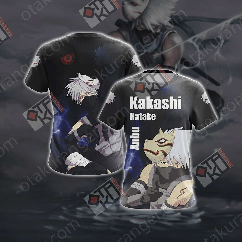 Naruto - Kakashi Hatake Anbu Unisex 3D T-shirt T-shirt