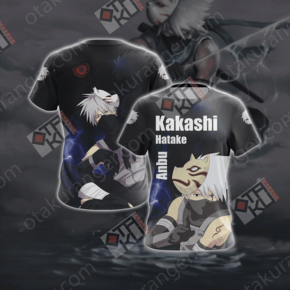 Naruto - Kakashi Hatake Anbu Unisex 3D T-shirt T-shirt