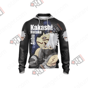 Naruto - Kakashi Hatake Anbu Unisex Zip Up Hoodie Jacket