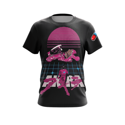 Akira Neon Tokyo Unisex 3D T-shirt