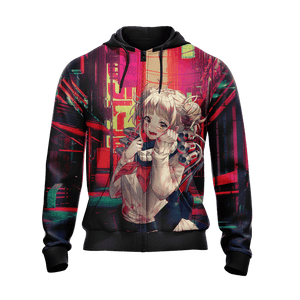 My Hero Academia Toga Unisex Zip Up Hoodie