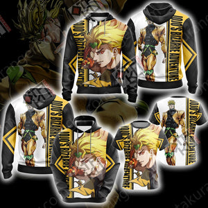 Jojo's Bizarre adventure - Dio Brando Unisex 3D Hoodie