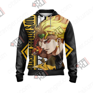 Jojo's Bizarre adventure - Dio Brando Unisex Zip Up Hoodie