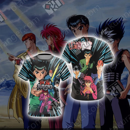 Yu Yu Hakusho - Main Characters Unisex 3D T-shirt T-shirt