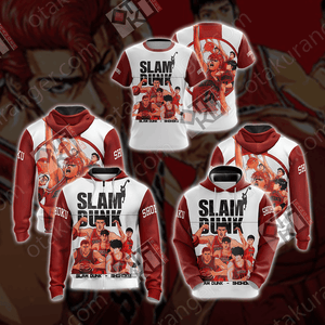 Slam Dunk Unisex Zip Up Hoodie