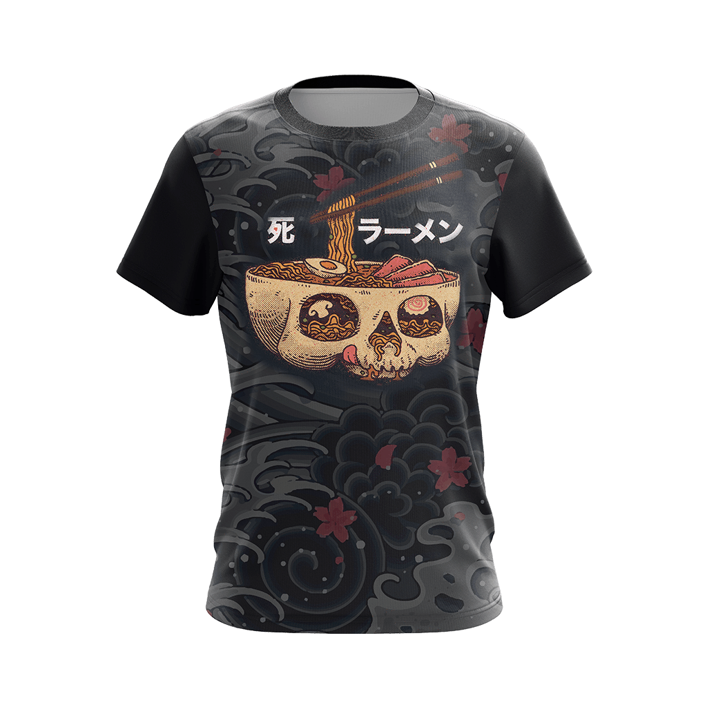 Food Skull Japanese Unisex 3D T-shirt